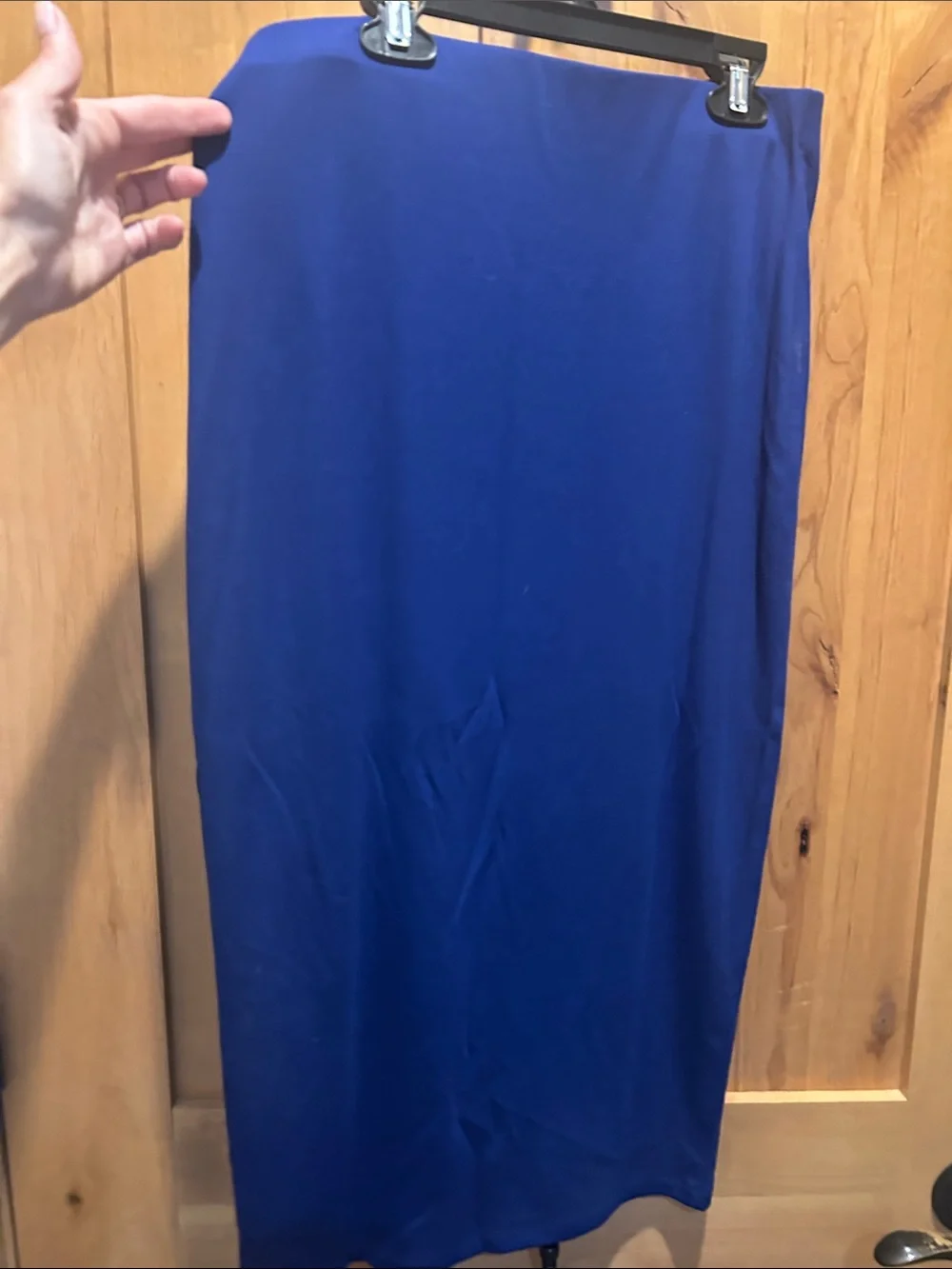 Lauren Ralph Lauren Royal Blue Midi Skirt